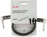 FENDER FENDER 1' INST CABLE BLK инструментальный кабель, черный, 1' (30,48 см)