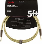 FENDER DELUXE 5&#39; INST CABLE TWD инструментальный кабель, твид, 5&#39; (1,52 м)