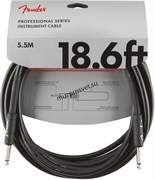 FENDER FENDER 18.6&#39; INST CBL BLK инструментальный кабель, черный, 18,6&#39; (5,7 м)