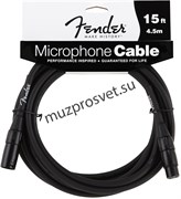 FENDER FENDER 15&#39; MICROPHONE CABLE микрофонный кабель, 4,6 м