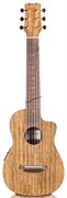 CORDOBA MINI O-CE электроакустическая тревел-гитара, цвет натуральный, в комплекте чехол