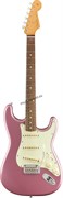 FENDER VINTERA '60S STRATOCASTER® MODIFIED, BURGUNDY MIST METALLIC электрогитара, цвет сиреневый металлик, в комплекте чехол