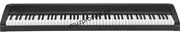 KORG B2N цифровое пианино, облегченная клавиатура, 12 тембров , педаль, адаптер питания в комплекте, цвет черный, полифония 120