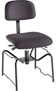 K&amp;M 13440-000-55 Оркестровый стул, пневматическая регулировка высоты 490 - 540 мм, ращмер сиденья 440x440 мм, цвет черный