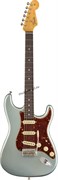 FENDER 2019 POSTMODERN STRATOCASTER® JOURNEYMAN RELIC®, ROSEWOOD FINGERBOARD, FADED AGED BLUE ICE METALLIC электрогитара