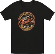 FENDER LEGENDARY ROCK & ROLL WOMANS CREW футболка, цвет чёрный, размер L