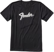 FENDER 3D LOGO T-SHIRT, BLACK M футболка, цвет чёрный, размер M