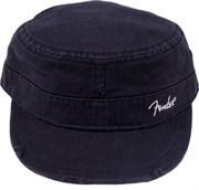 FENDER MILITARY CAP BLACK, L/XL кепка, цвет чёрный