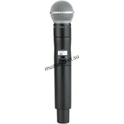 SHURE ULXD2/SM58 G51 ручной передатчик с капсюлем SM58, частоты 470-534 MHz