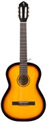 ROCKDALE MODERN CLASSIC 100-SB классическая гитара с анкером, верхняя дека - агатис, нижняя дека и обечайки - агатис, гриф - нат