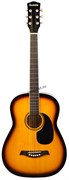 ROCKDALE FOLK NOVEL 110-SB фолк гитара с анкером, верхняя дека - агатис, нижняя дека и обечайки - агатис, гриф - клен, накладка