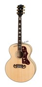 GIBSON J-200 Standard Maple Antique Natural гитара электроакустическая, цвет натуральный в комплекте кейс