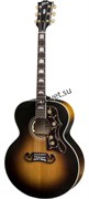 GIBSON J-200 Standard Maple Vintage Sunburst гитара электроакустическая, цвет санберст в комплекте кейс