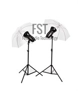 Импульсный свет комплект FST E-250 Umbrella KIT, шт