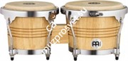 MEINL WB200NT-CH 6 3/4' & 8' бонго, цвет натуральный, хромированная фурнитура
