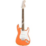 FENDER SQUIER AFFINITY STRAT CPO RW - электрогитара Stratocaster, накладка - палисандр, цвет Competition Orange