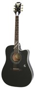EPIPHONE PRO-1 ULTRA Acoustic/Electric Ebony электроакустическая гитара, цвет черный
