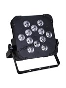 Led Par Slim 12
                Прожектор Led Par Slim 12
Прожектор, 12 высокомощных (15 Вт) 5-х чиповых (RGBWA 3 Вт на каждый цвет) светодиодов. Электронный диммер 0-100%. Строб. Угол луча 30°. Управление: DMX512, количество каналов 5/9, звуковая активац