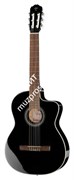 TAKAMINE GC1CE BLK классическая электроакустическая гитара с вырезом, цвет черный
