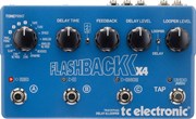 TC ELECTRONIC FLASHBACK 2 X4 DELAY - гитарная педаль эффекта задержки,с функцией TonePrint и лупером