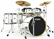 TAMA MK52HLZBNS-SGW SUPERSTAR HYPER-DRIVE MAPLE SUGAR WHITE ударная установка из 5-ти барабанов, цвет белый (покрытие пленкой)