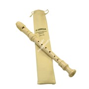 YAMAHA YRS-23 in C блок-флейта сопрано, немецкая система, цвет белый