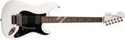 Fender Squier Contemporary Active Stratocaster HH, Olympic White Электрогитара, активные звукосниматели HH, Floyd Rose, белая