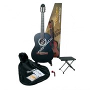 BARCELONA CG11K/BK - набор: классическая гитара, чехол, подставка, струны