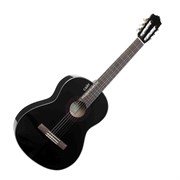 YAMAHA C40 BL - классическая гитара 4/4, корпус меранти, верхняя дека ель, цвет черный