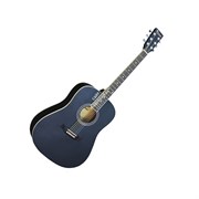 BEAUMONT DG80/BK - акустическая гитара, корпус дредноут, цвет чёрный, матовый