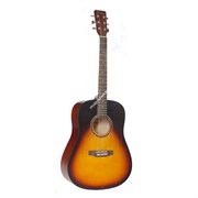 BEAUMONT DG80/VS - акустическая гитара, дредноут, корпус липа, цвет скрипичный санбёрст