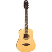 Luna SAF MUS SPR- акустическая гитара 3/4,ель, цвет натур.чехол в комплекте