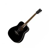 YAMAHA FG820 BL - акустическая гитара, дредноут, верхняя дека массив ели, цвет чёрный