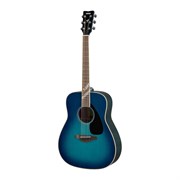 YAMAHA FG820 SSB - акустическая гитара, дредноут, верхняя дека массив ели, цвет прозрачный голубой