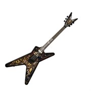 Dean DB WANTED - электрогитара,22 лада,24 3/4,HH,2V+1T, floyd rose,графика wanted