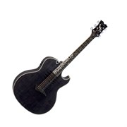 Dean MAKO TBK - электроакустическая гитара,25 1/4,EQ,тюнер, цвет – прозрачный черный