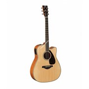 YAMAHA FGX820C N - электроакустическая гитара, цвет натуральный
