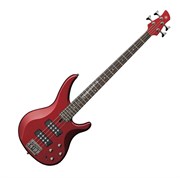 YAMAHA TRBX304 CAR - бас-гитара, HH актив, 34", цвет красный