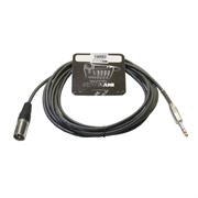 INVOTONE ACM1005S/BK - микрофонный кабель, 6,3 джек стерео &lt;-> XLR (папа), длина 5 м (черный)