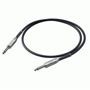 PROEL BULK100LU05 - инструментальный  кабель, 6.3 джек моно &lt;-> 6.3 джек моно , длина - 0.5 м
