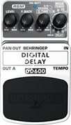 Behringer DD600 - педаль цифр. стереофонических эффектов задержки/ эха для гитар, бас-гитар и клавиш
