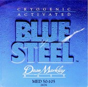 DEAN MARKLEY 2676 Blue Steel Bass MED - струны для БАС-гитары (нержав, заморозка) толщина 50-105
