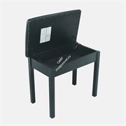 ONSTAGE KB8902B - скамейка, одноуровневая, деревянная,чёрная, класс "делюкс"