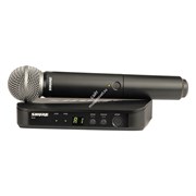 SHURE BLX24E/B58 M17 - вокальная  радиосистема с капсюлем динамического микрофона BETA58