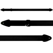 Perri&#39;s NWS20-98 - Нейлоновый ремень (2&quot;) для гитары (чёрный), с логотипом