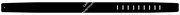 Perri&#39;s P25EX-176 Black - Кожаный ремень (2,5&quot;) для гитары длиной 42&quot; (чёрный)