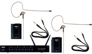 AKG DMS Tetrad Performer Set 4/2 цифровая радиосистема: 4-канальный приёмник DSR Tetrad, 2 поясных передатчика DPT TETRAD, 2 микрофона C111LP, 2 гитарных кабеля MK/GL в комплекте