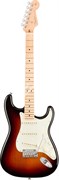 FENDER AM PRO STRAT MN 3TS электрогитара American Pro Stratocaster, 3 цветный санберст, кленовая накладка грифа