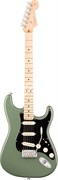 FENDER AM PRO STRAT MN ATO электрогитара American Pro Stratocaster, цвет антик олив, кленовая накладка грифа
