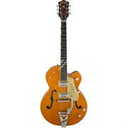Gretsch G6120T-59 Vintage Select Edition '59 Chet Atkins, Bigsby, TVJones, Vintage Orange Stain Lacquer Электрогитара п/а, оранж